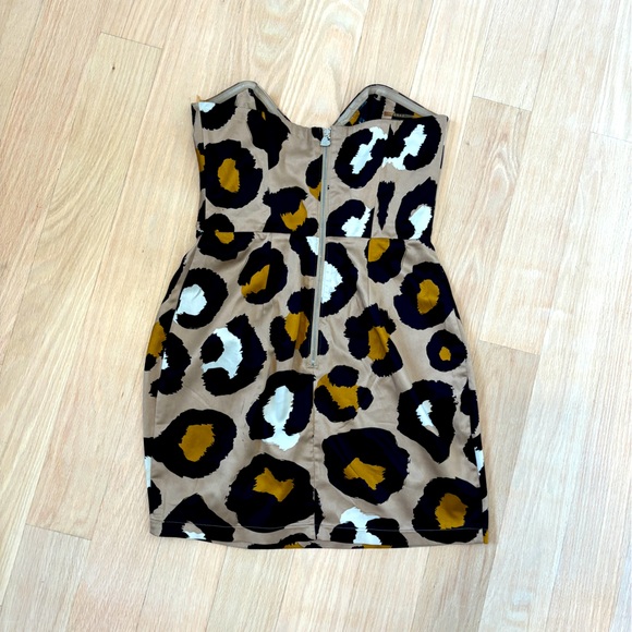 SUPER ON TREND ANIMAL PRINT PIXIE LOTT LIPSY  DRESS UK 10 US 6 - Picture 2 of 3